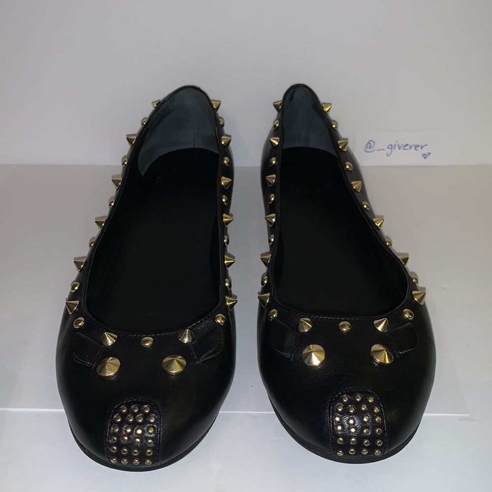 Punk Mouse Studded Marc Jacobs Ballerina Flats - Picture 5 of 16